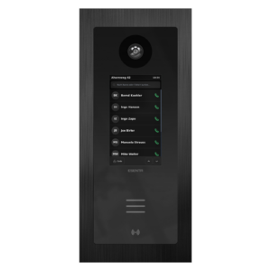ESENTA SI-AS1000V4 IP / SIP Video Sprechanlage ohne HUB<span> - </span>115x260 Black, ohne Fingerprint