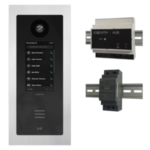 ESENTA SI1000V4 IP / SIP Video Sprechanlage mit HUB<span> - </span>115x260 V2A, ohne Fingerprint